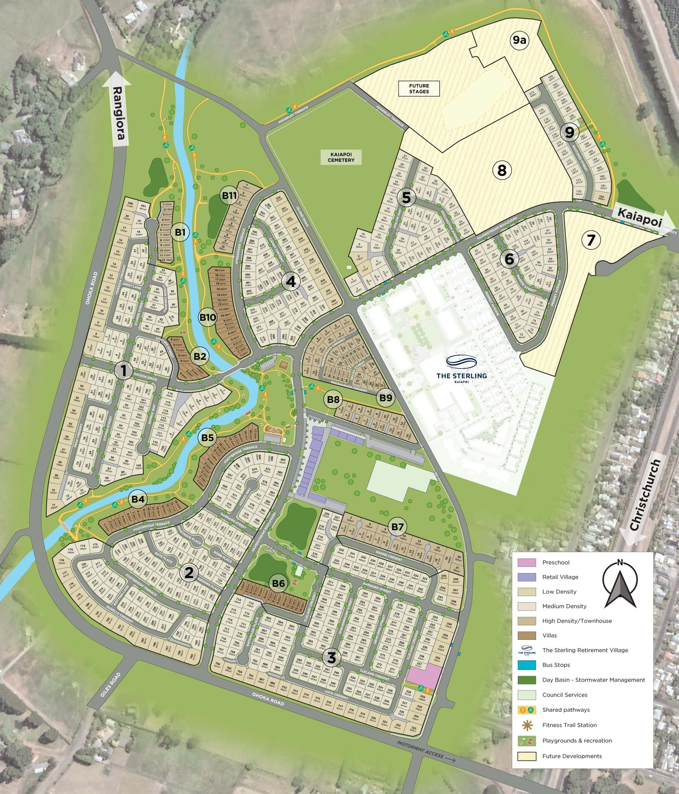 Masterplan - Silverstream Subdivision